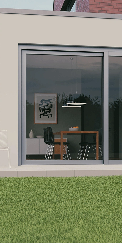 ventana pvc vekamotion 82 corredera chalet